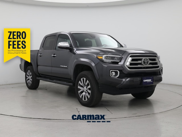 Gray 2023 Toyota Tacoma Limited Double Cab 4WD Pickup Truck Four-Wheel Drive Automatic