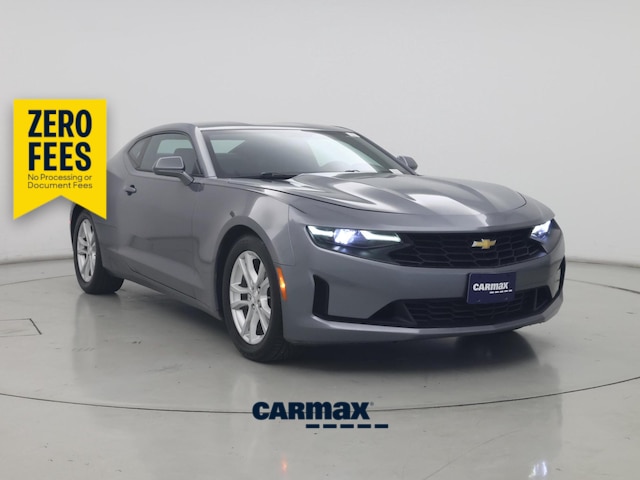Gray 2019 Chevrolet Camaro Coupe Rear-Wheel Drive Manual