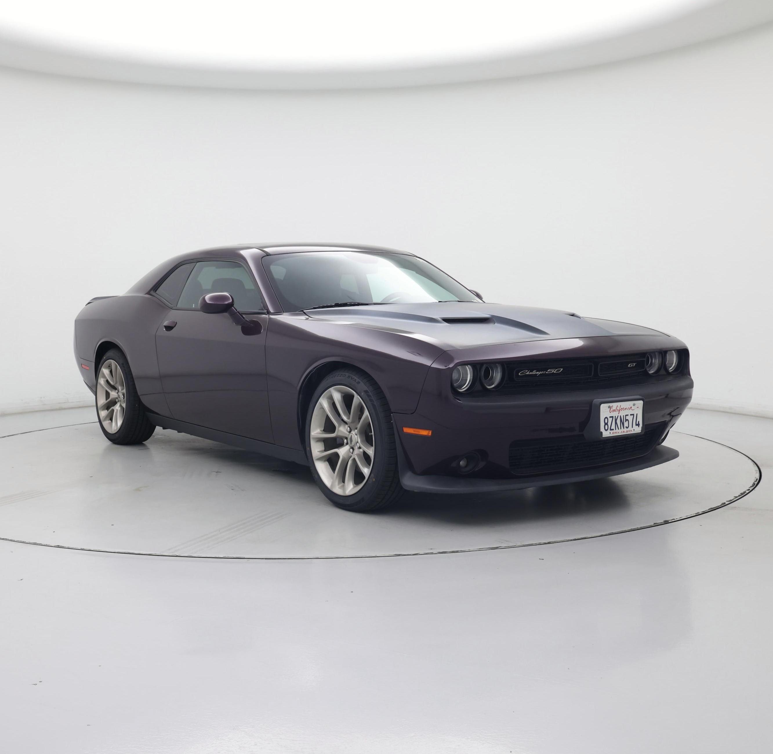 Red (Burgundy) 2020 Dodge Challenger Coupe Rear-Wheel Drive Automatic