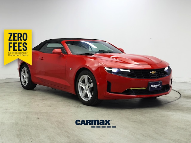 Red 2020 Chevrolet Camaro Convertible Rear-Wheel Drive Automatic