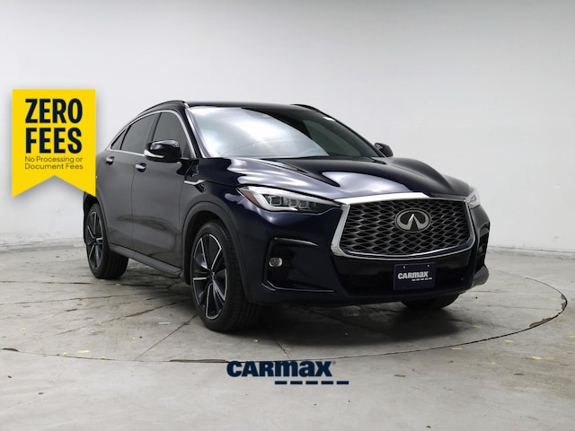 Blue 2023 INFINITI QX55 SUV / Crossover All-Wheel Drive Automatic