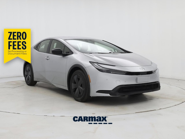 Silver 2023 Toyota Prius LE FWD Hatchback Front-Wheel Drive Automatic