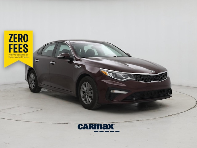Red 2020 Kia Optima LX FWD Sedan Front-Wheel Drive Automatic