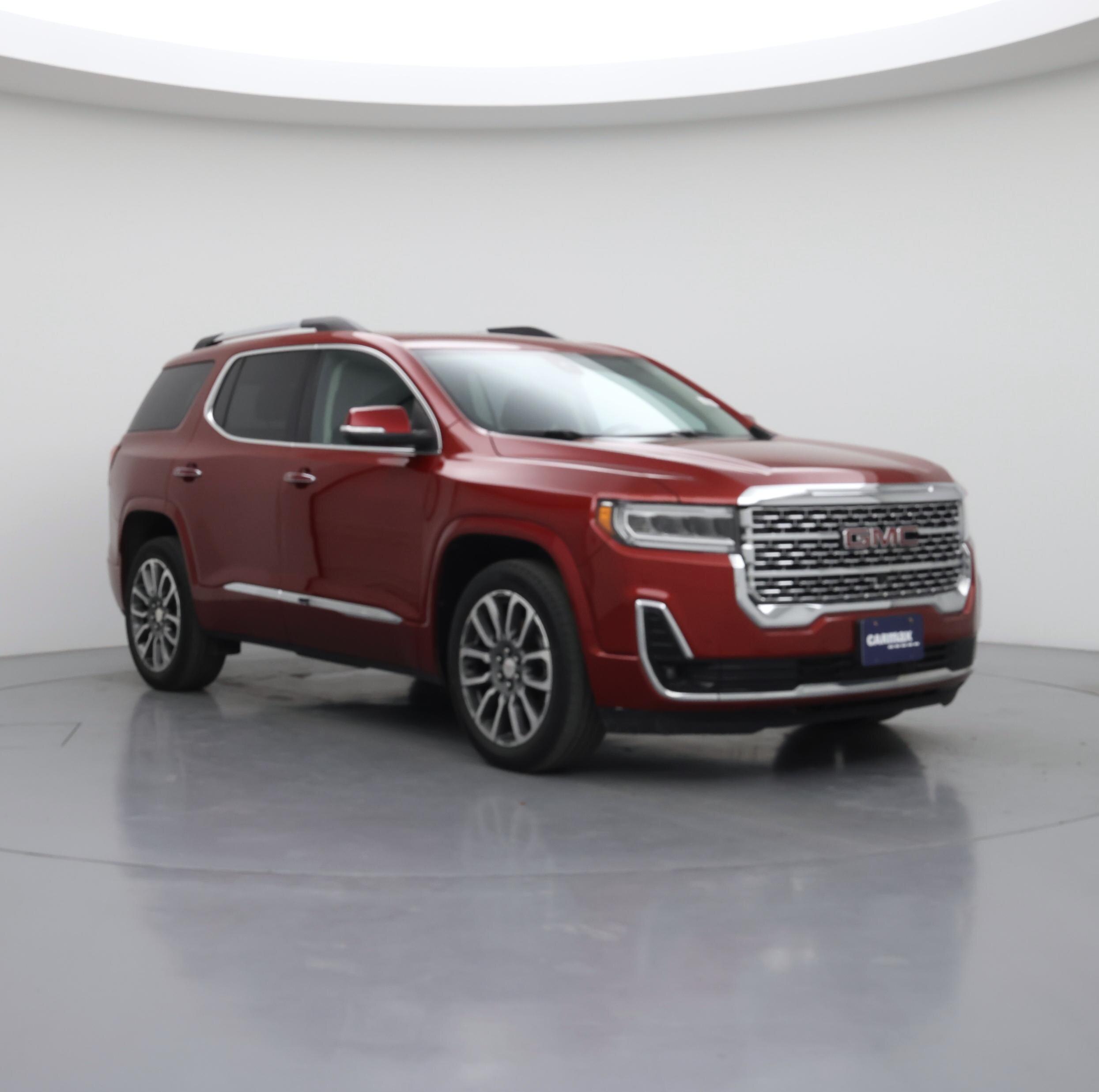 Red 2021 GMC Acadia SUV / Crossover Four-Wheel Drive Automatic