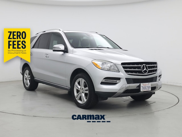 Silver 2015 Mercedes-Benz M-Class ML 350 SUV / Crossover Rear-Wheel Drive Automatic