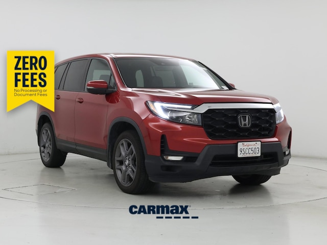 Red 2022 Honda Passport EX-L AWD SUV / Crossover All-Wheel Drive Automatic
