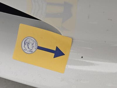 Bumper Front Cosmetic Imperfection
