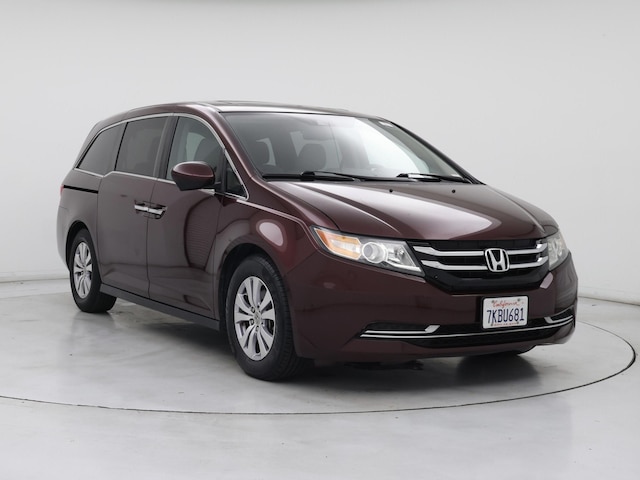 Red (Burgundy) 2015 Honda Odyssey EX-L FWD Minivan Front-Wheel Drive Automatic