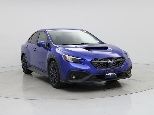 Blue 2023 Subaru WRX Premium AWD Sedan All-Wheel Drive Manual