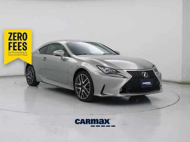 Silver 2016 Lexus RC 300 AWD Coupe All-Wheel Drive Automatic