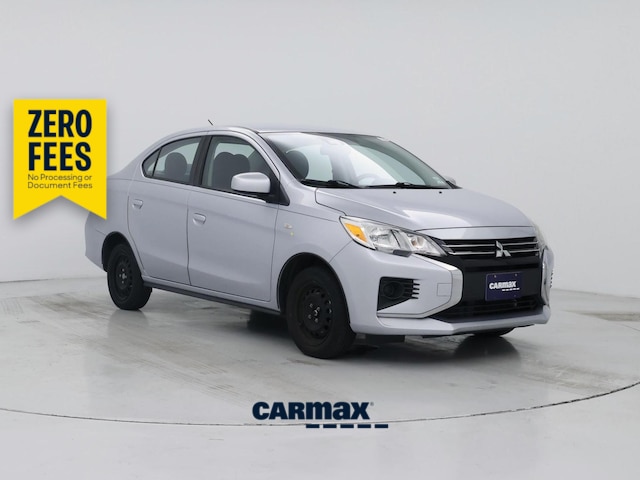 Silver 2022 Mitsubishi Mirage G4 Sedan Front-Wheel Drive Automatic