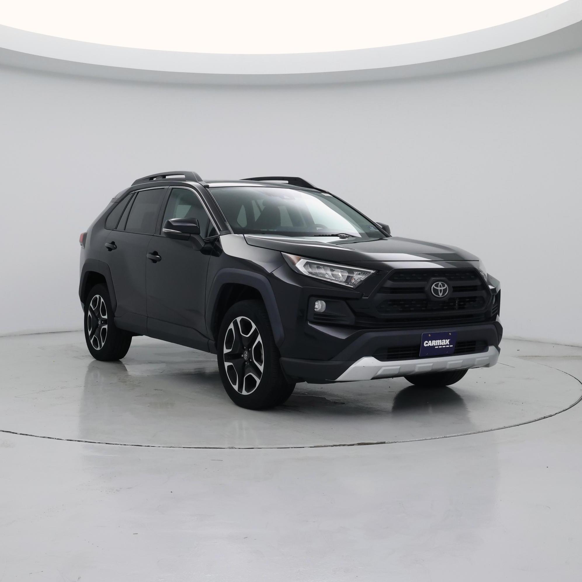 Black 2019 Toyota RAV4 SUV / Crossover All-Wheel Drive Automatic