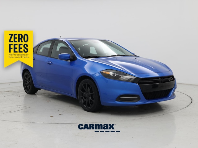 Blue 2016 Dodge Dart Sedan Front-Wheel Drive Automatic
