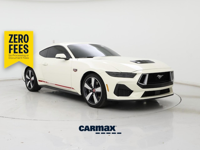 White 2025 Ford Mustang GT Premium Fastback RWD Coupe Rear-Wheel Drive Automatic