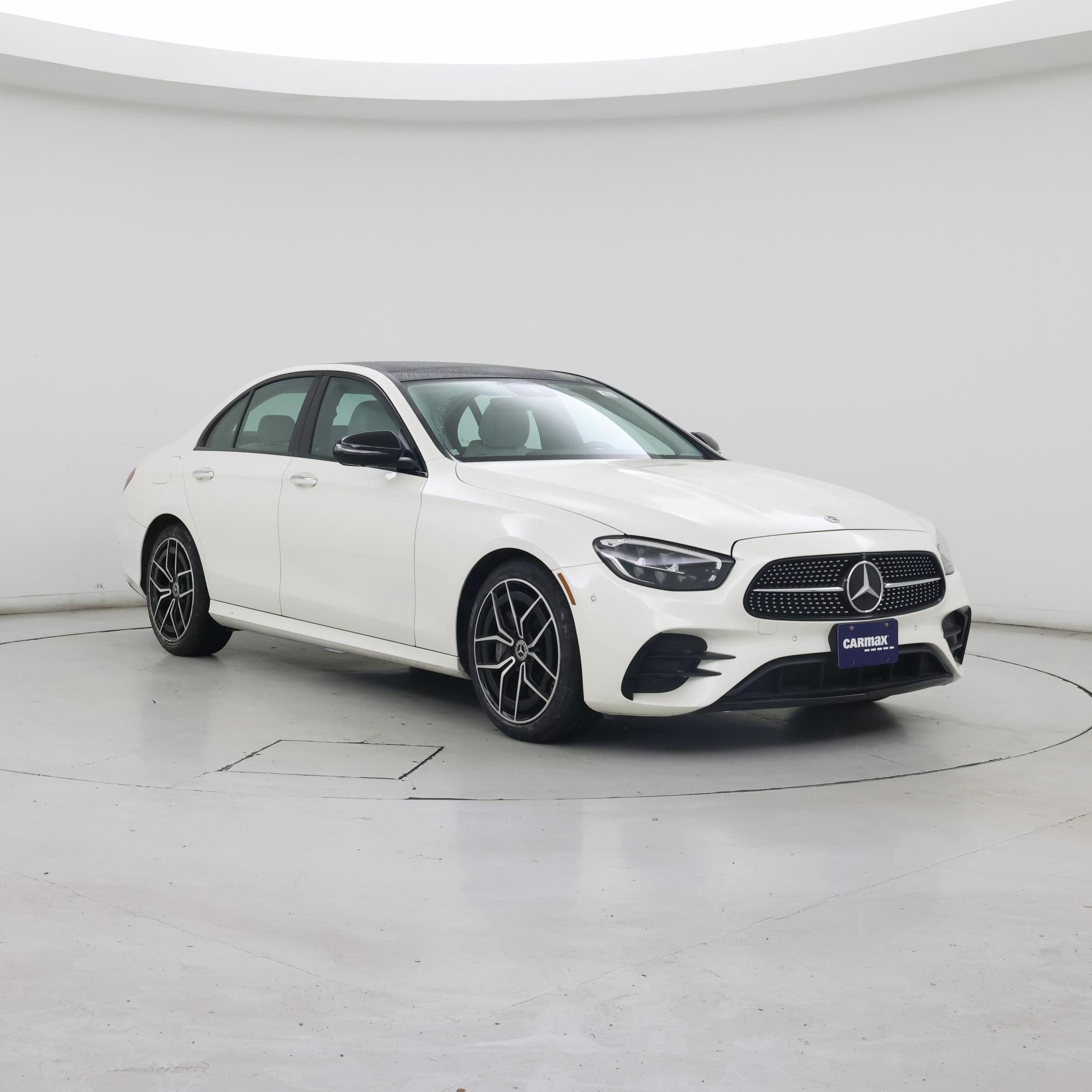 White 2022 Mercedes-Benz E-Class Sedan Rear-Wheel Drive Automatic