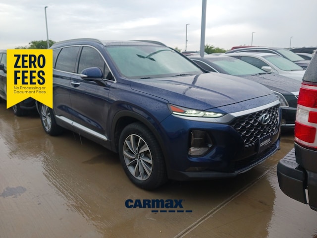 Blue 2020 Hyundai Santa Fe 2.4L SEL FWD SUV / Crossover Front-Wheel Drive Automatic