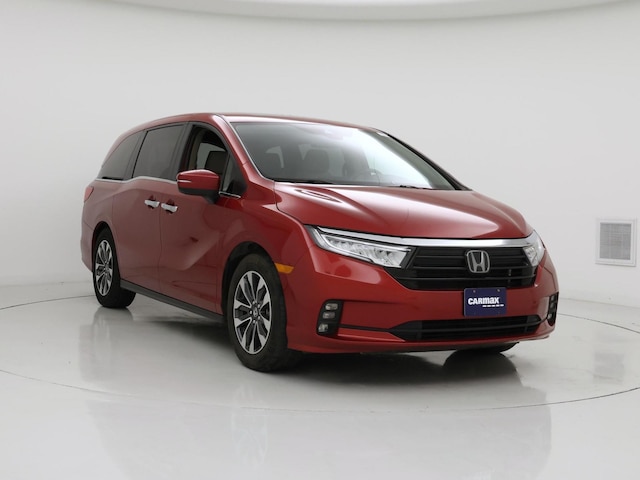 Red 2023 Honda Odyssey EX-L FWD Minivan Front-Wheel Drive Automatic