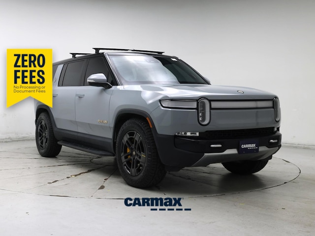 Silver 2023 Rivian R1S SUV / Crossover All-Wheel Drive Automatic