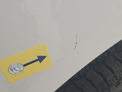 Rear Panel Passenger Side Cosmetic Imperfection