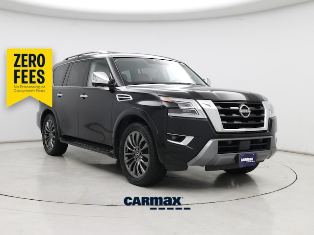 Black 2023 Nissan Armada Platinum RWD SUV / Crossover 4X2 Automatic