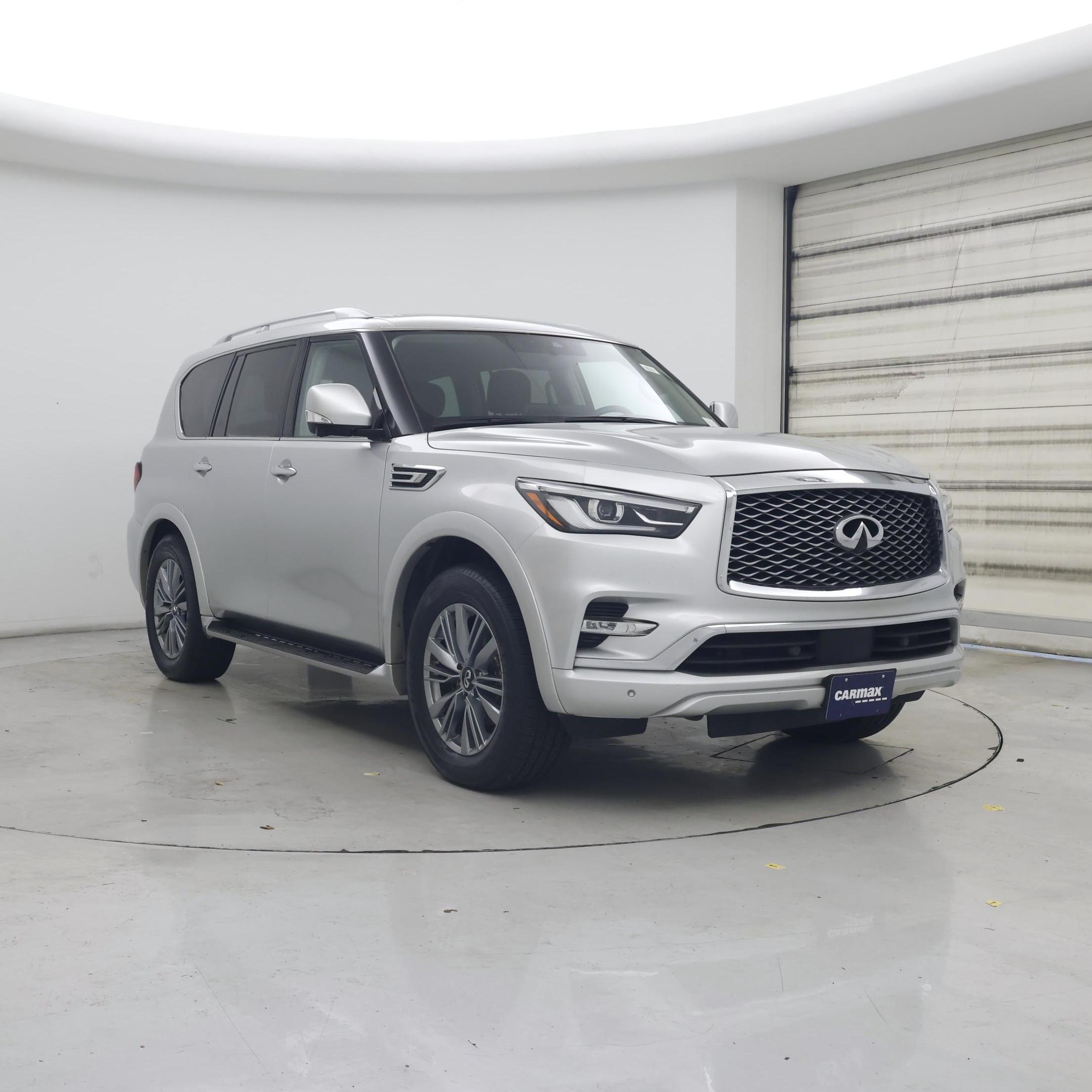 Silver 2022 INFINITI QX80 SUV / Crossover All-Wheel Drive Automatic