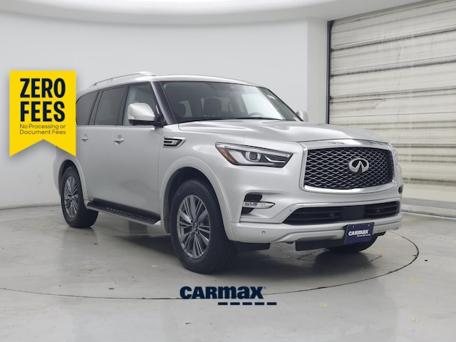 Silver 2022 INFINITI QX80 SUV / Crossover All-Wheel Drive Automatic