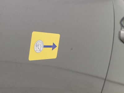 Rear Door Passenger Side Cosmetic Imperfection