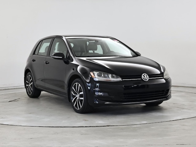 Black 2015 Volkswagen Golf TSI SE FWD Hatchback Front-Wheel Drive Automatic