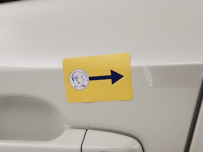 Front Door Driver Side Cosmetic Imperfection