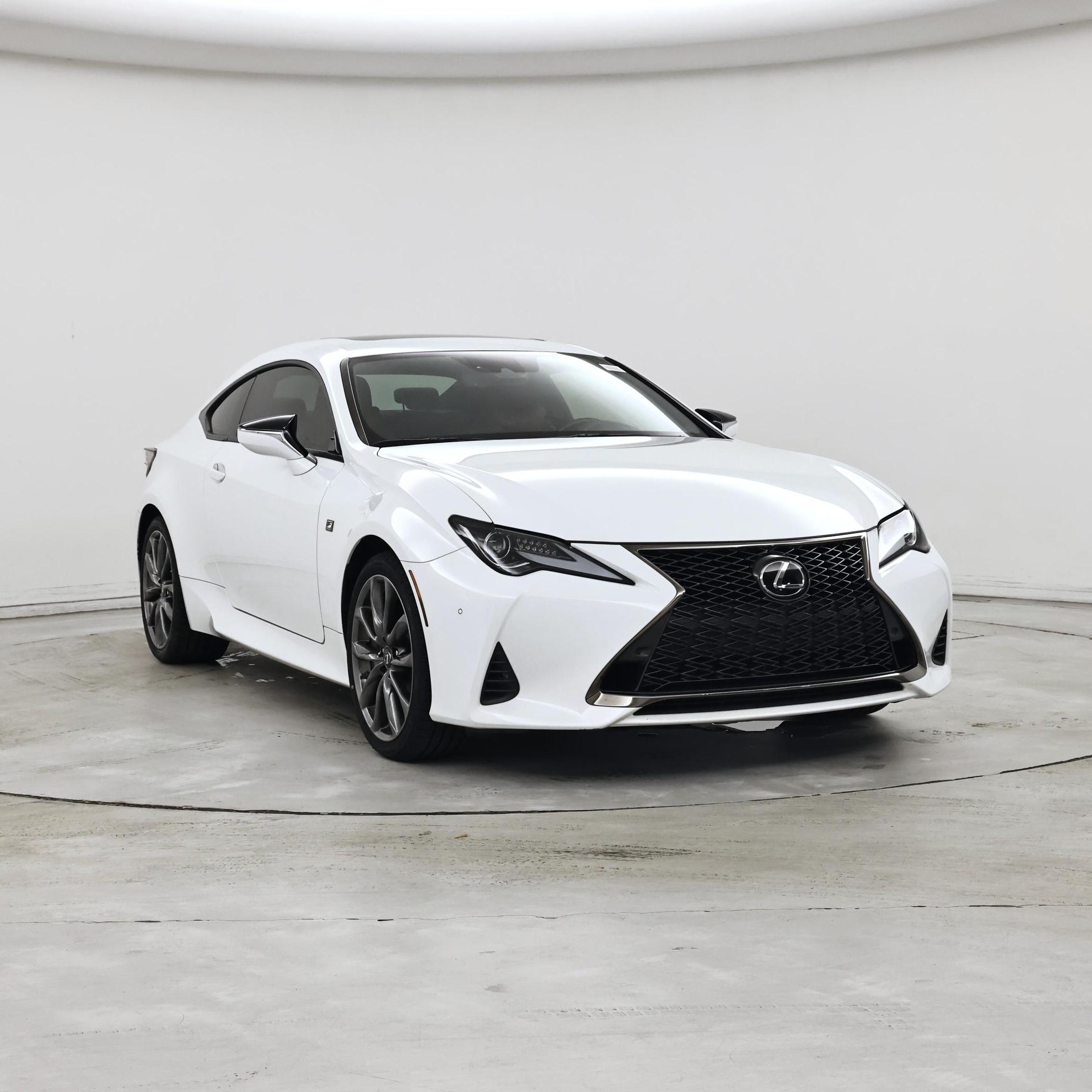 White 2022 Lexus RC Coupe Rear-Wheel Drive Automatic