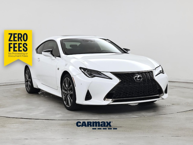 White 2022 Lexus RC Coupe Rear-Wheel Drive Automatic