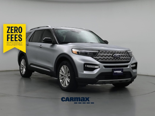 Silver 2020 Ford Explorer Hybrid Limited AWD SUV / Crossover All-Wheel Drive Automatic