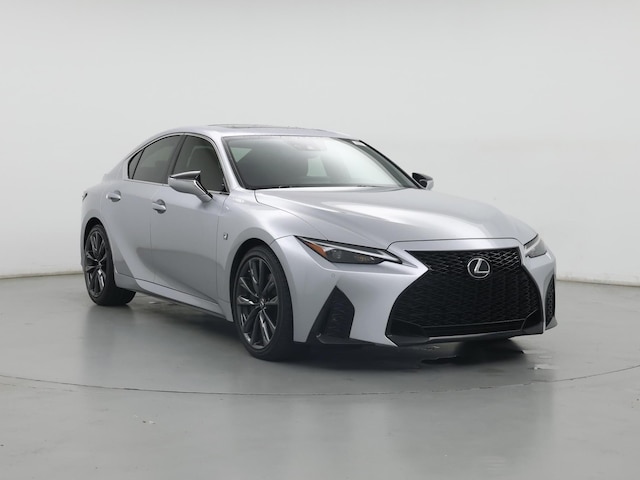 Silver 2023 Lexus IS 350 F Sport RWD Sedan Rear-Wheel Drive Automatic
