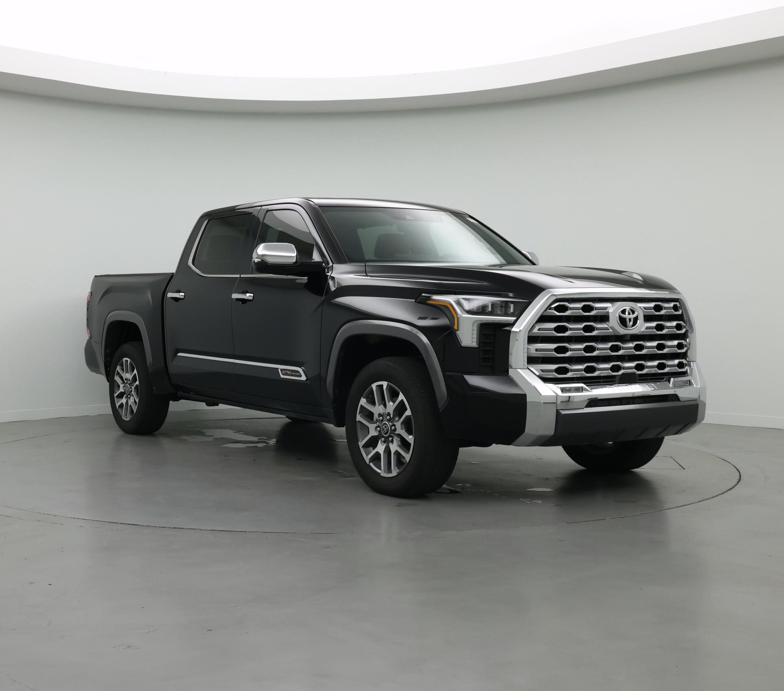 Black 2024 Toyota Tundra Pickup Truck Four-Wheel Drive Automatic