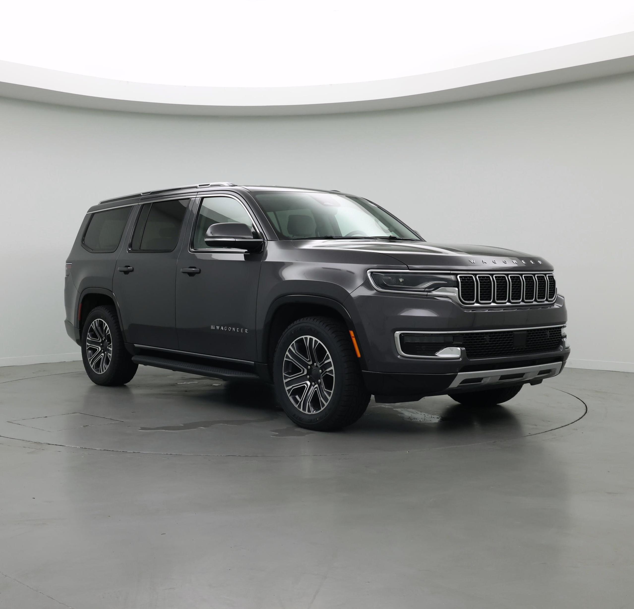 Silver 2022 Jeep Wagoneer SUV / Crossover Four-Wheel Drive Automatic