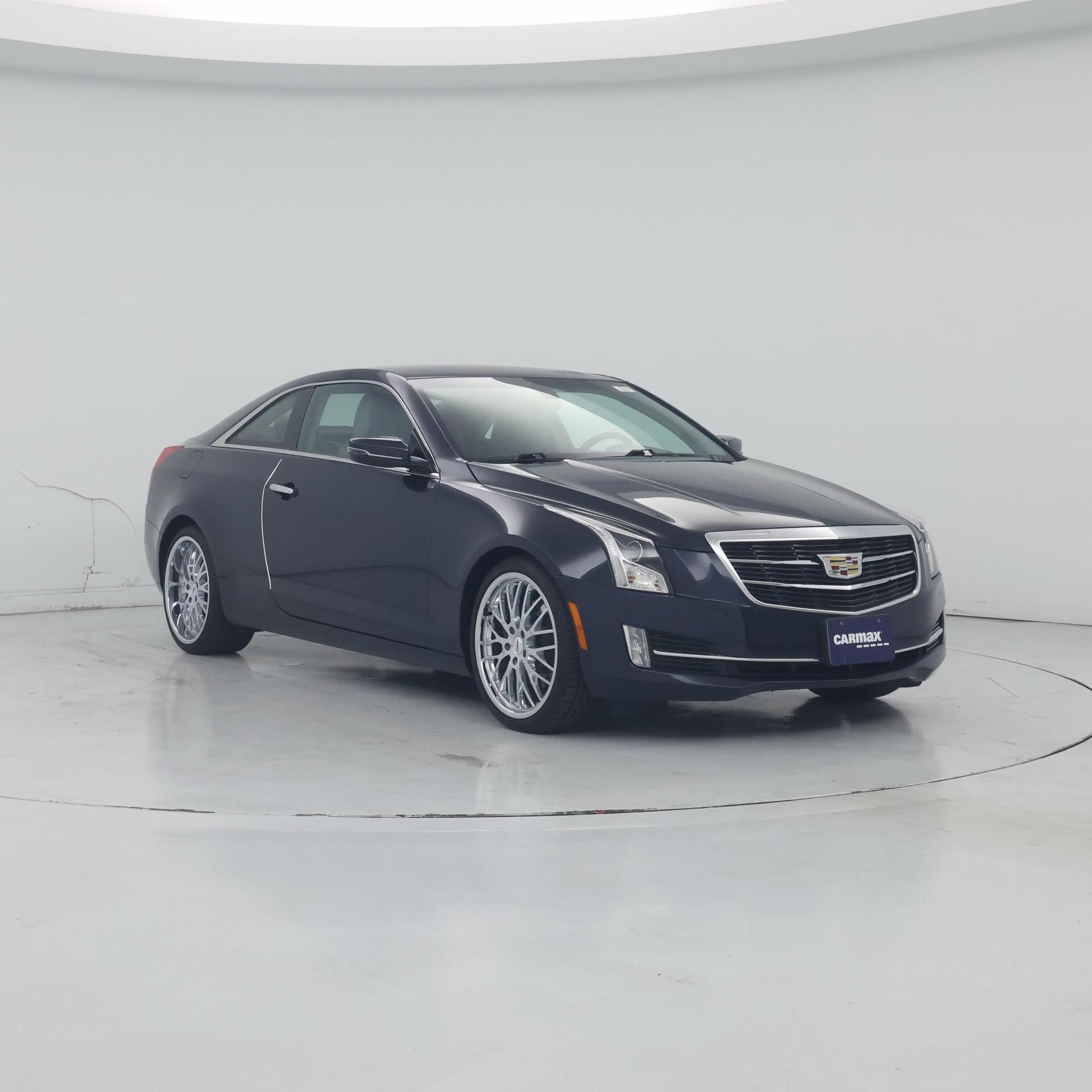 Blue 2015 Cadillac ATS Coupe 2.0T Luxury RWD Coupe Rear-Wheel Drive Manual