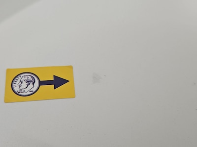 Hood Front Cosmetic Imperfection