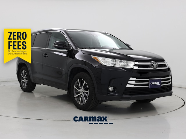 Black 2018 Toyota Highlander SUV / Crossover All-Wheel Drive Automatic