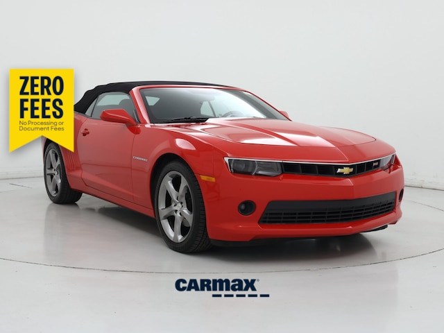 Red 2014 Chevrolet Camaro Convertible Rear-Wheel Drive Automatic