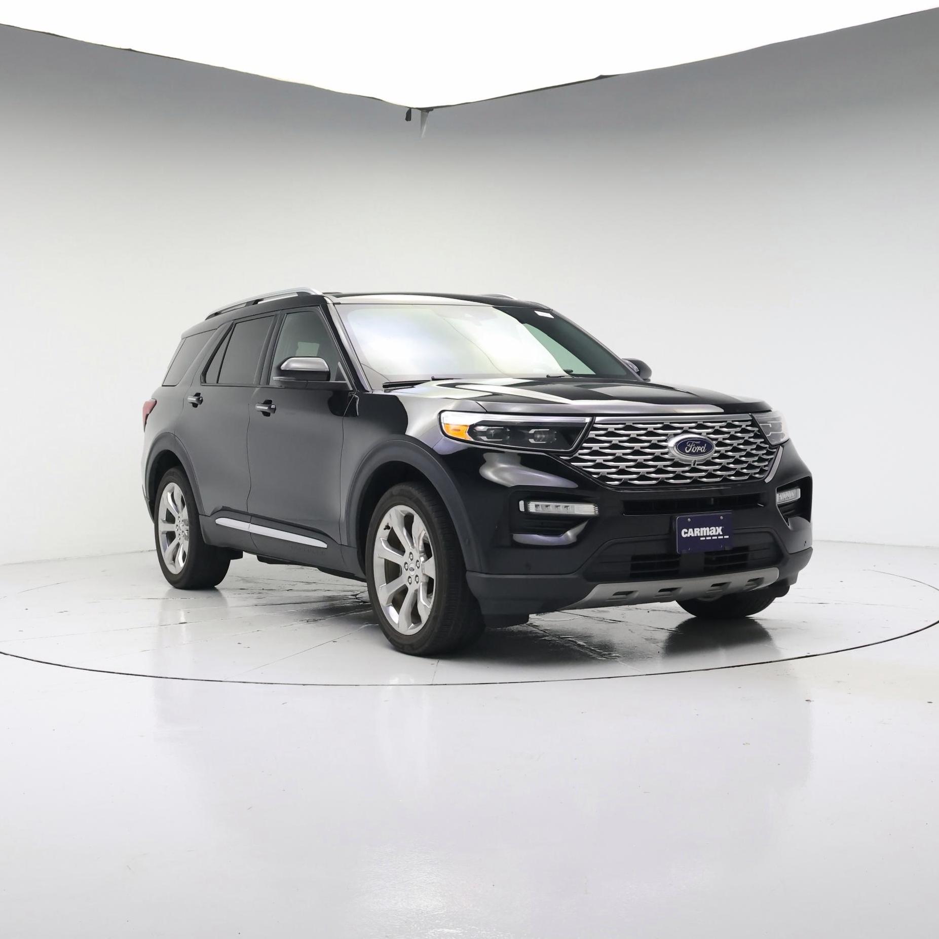 Black 2020 Ford Explorer SUV / Crossover All-Wheel Drive Automatic