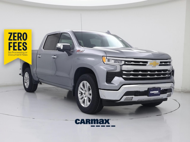 Gray 2024 Chevrolet Silverado 1500 Pickup Truck Four-Wheel Drive Automatic