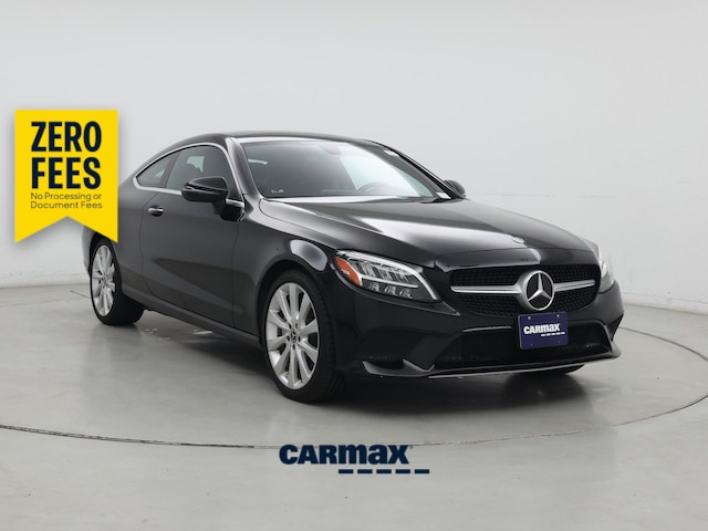 Black 2020 Mercedes-Benz C-Class Coupe Rear-Wheel Drive Automatic