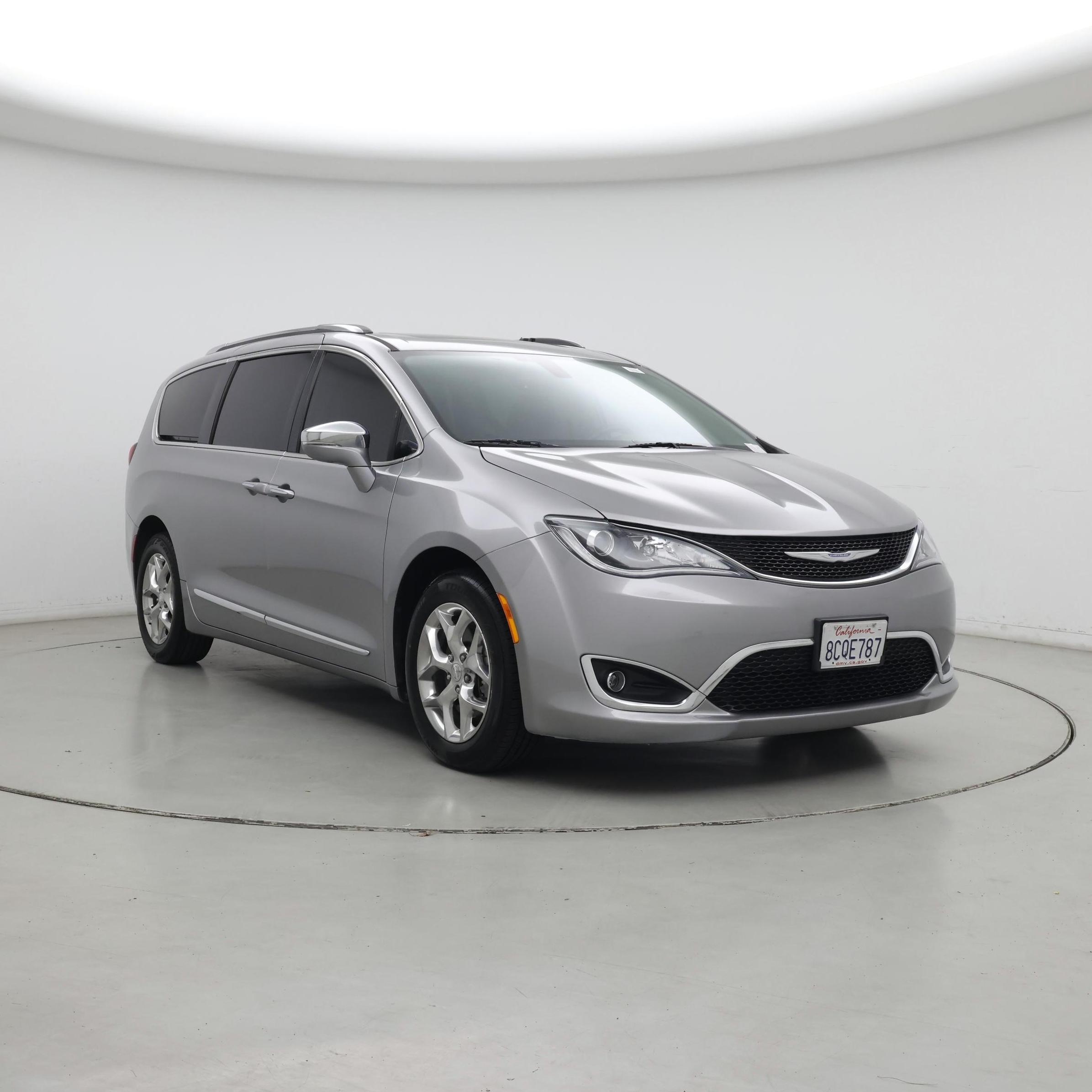 Silver 2017 Chrysler Pacifica Limited FWD Minivan Front-Wheel Drive Automatic