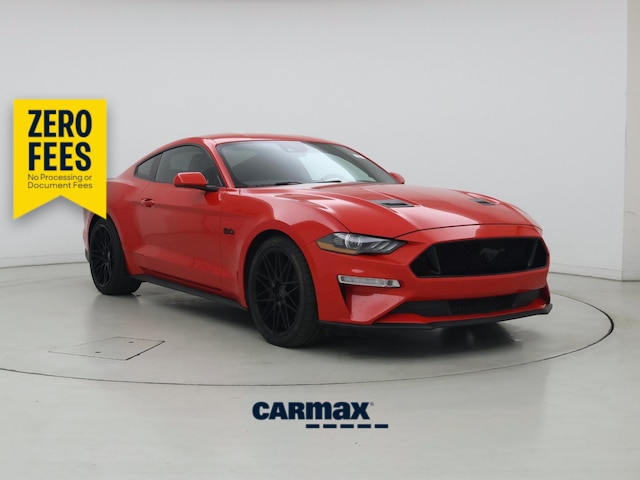 Red 2021 Ford Mustang Coupe Rear-Wheel Drive Automatic