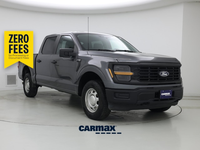 Gray 2024 Ford F-150 Pickup Truck Four-Wheel Drive Automatic