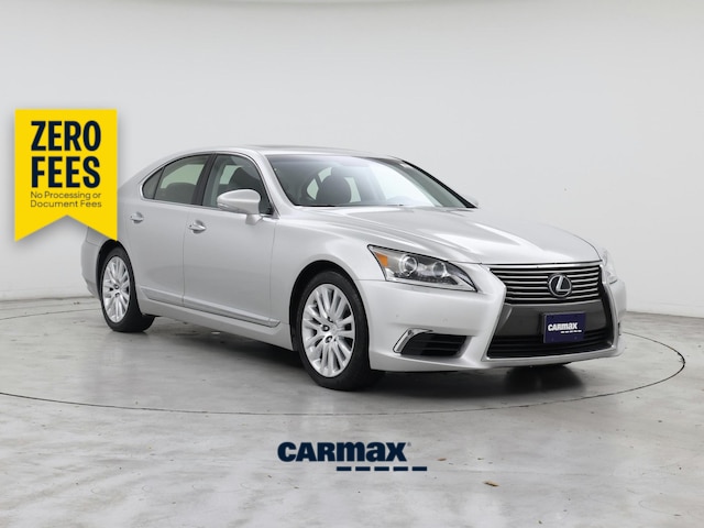 Silver 2016 Lexus LS Sedan All-Wheel Drive Automatic