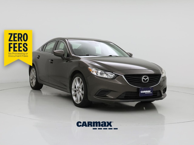 Gray 2016 Mazda MAZDA6 i Touring Sedan Front-Wheel Drive Automatic