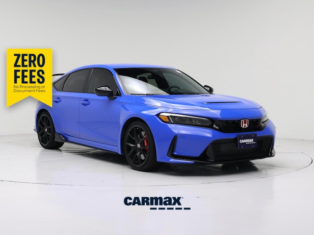 Blue 2024 Honda Civic Type R FWD Hatchback Front-Wheel Drive Manual