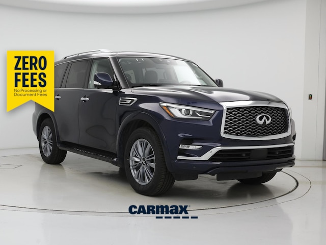 Blue 2024 INFINITI QX80 Luxe 4WD SUV / Crossover All-Wheel Drive Automatic