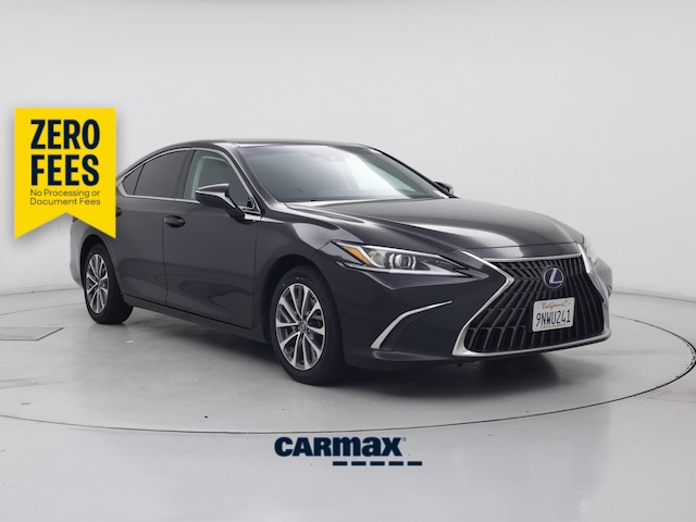 Black 2022 Lexus ES Hybrid 300h FWD Sedan Front-Wheel Drive Automatic